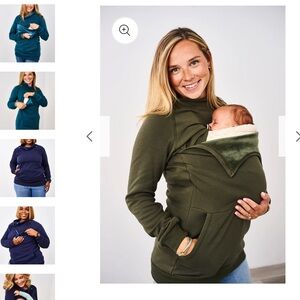 🤱🏼 Latched Mama Harbor Snap Nursing Pullover Cowl Neck 1X